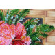 Mid-sized bead embroidery kit Tanzanian flowers