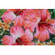 Mid-sized bead embroidery kit Tanzanian flowers