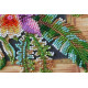 Mid-sized bead embroidery kit Cattleya