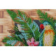 Mid-sized bead embroidery kit Lori parrots