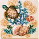 Mid-sized bead embroidery kit Merpeople