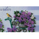 Mid-sized bead embroidery kit Romantic garden