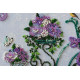 Mid-sized bead embroidery kit Romantic garden