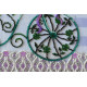 Mid-sized bead embroidery kit Romantic garden