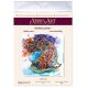 Mid-sized bead embroidery kit Good luck fish