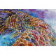 Mid-sized bead embroidery kit Good luck fish