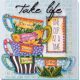 Mid-sized bead embroidery kit Coffee break