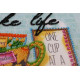 Mid-sized bead embroidery kit Coffee break