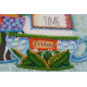 Mid-sized bead embroidery kit Coffee break