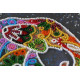 Mid-sized bead embroidery kit Indian elephant