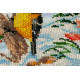 Mid-sized bead embroidery kit Feathered guests