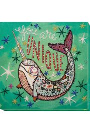 Mid-sized bead embroidery kit Unique...
