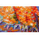 Mid-sized bead embroidery kit Funny trio