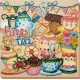 Mid-sized bead embroidery kit Crazy tea party