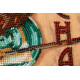Mid-sized bead embroidery kit Mocha