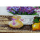 Mid-sized bead embroidery kit Lavander`s aroma