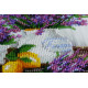 Mid-sized bead embroidery kit Lavander`s aroma