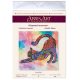 Mid-sized bead embroidery kit Playful kitten