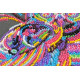 Mid-sized bead embroidery kit Once upon a night