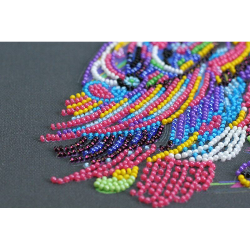 Mid-sized bead embroidery kit Once upon a night