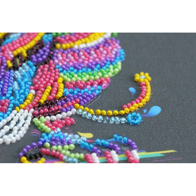 Mid-sized bead embroidery kit Once upon a night