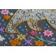 Mid-sized bead embroidery kit Under the star of hapiness