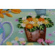 Mid-sized bead embroidery kit April morning