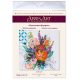 Mid-sized bead embroidery kit Blooming flowers