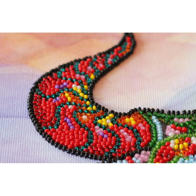 Mid-sized bead embroidery kit Bull