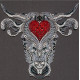 Mid-sized bead embroidery kit Calf