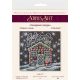 Mid-sized bead embroidery kit Icing-sugar