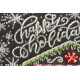 Mid-sized bead embroidery kit Icing-sugar