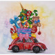 Mid-sized bead embroidery kit Gift Machine