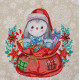 Mid-sized bead embroidery kit Here I am!