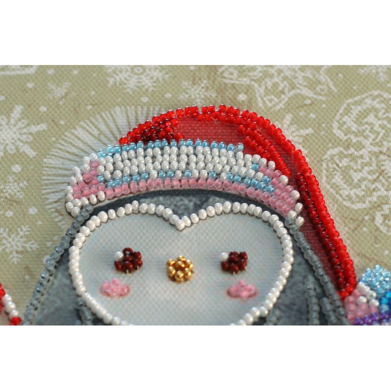 Mid-sized bead embroidery kit Here I am!