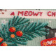 Mid-sized bead embroidery kit Meowy