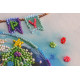 Mid-sized bead embroidery kit Happy winter