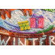 Mid-sized bead embroidery kit Happy winter