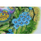 Mid-sized bead embroidery kit Easter wreath