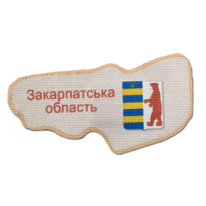Набір для вишивання бісером "Магніт "Мапа України" Закарпатська область