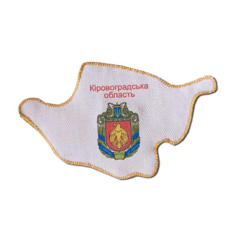 Kits for embroidery with beads magnets "Map of Ukraine" Kirovohrad region