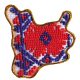 Kits for embroidery with beads magnets "Map of Ukraine" Mykolaiv region
