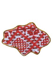 Kits for embroidery with beads magnets "Map of Ukraine" Poltava region