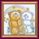 Mini Magnets Bead embroidery kit Star shower – 1