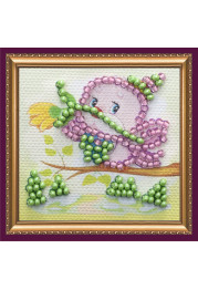 Mini Magnets Bead embroidery kit Nestling