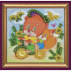 Mini Magnets Bead embroidery kit Happy walking