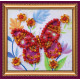 Mini Magnets Bead embroidery kit Flying flower