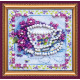 Mini Magnets Bead embroidery kit Fragrant Tea