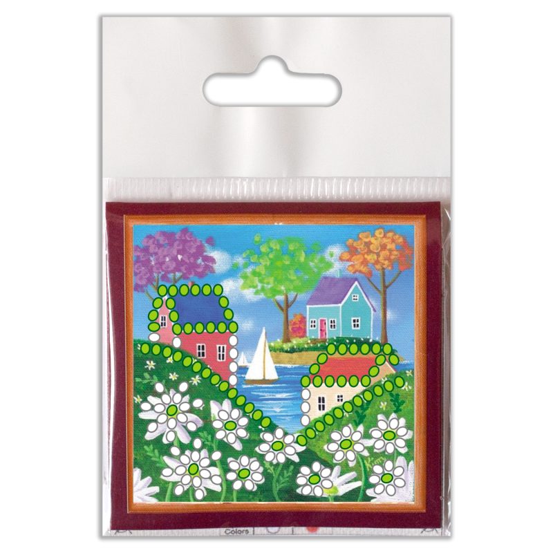Mini Magnets Bead embroidery kit Summer has come