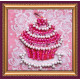 Mini Magnets Bead embroidery kit Sweet basket
